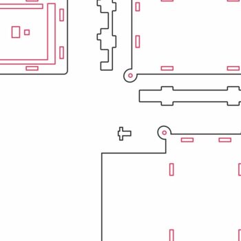 Intra απο ξύλο plywood 3mm-4mm πάχος Arduino Mega Case Δίασταση 15x15 cm INTRAFABR-81419467 - Image 5
