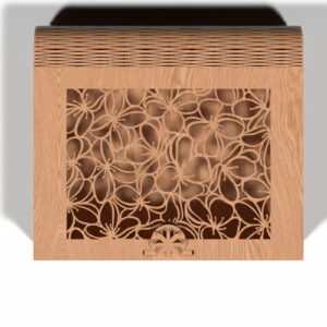 Intra απο ξύλο plywood 3mm-4mm πάχος Καλλιτεχνικό μοτίβο Box Δίασταση 30x30 cm INTRAFABR-118196514