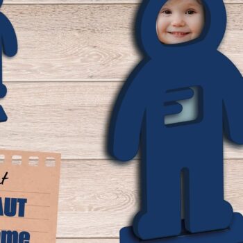 Intra απο ξύλο plywood 3mm-4mm πάχος Astronaut Photo Frame for Δίασταση 20x30 cm INTRAFABR-84227889 - Image 1