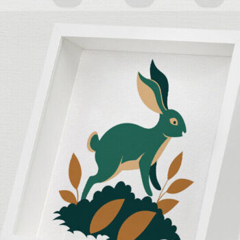 Intra απο ξύλο plywood 3mm-4mm πάχος Φθινοπωρινό , Φθινόπωρο πολλαπλών επιπέδων Δίασταση 25x25 cm INTRAFABR-102420555 - Image 9