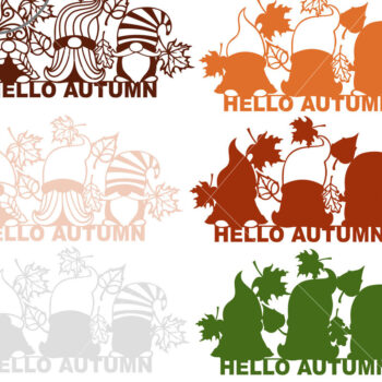 Intra απο ξύλο plywood 3mm-4mm πάχος Φθινοπωρινό GHNOME Διακόσμηση, κοπής με λέιζερ Δίασταση 4x4 cm INTRAFABR-78720298 - Image 8