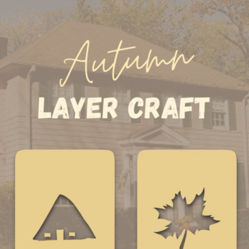 Intra απο ξύλο plywood 3mm-4mm πάχος Πορτρέτο στρώματος φθινοπώρου Δίασταση 15x15 cm INTRAFABR-20611760 - Image 1