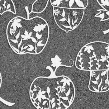 Intra απο ξύλο plywood 3mm-4mm πάχος Φθινοπωρινή δέσμη με ένα στρώμα Δίασταση 15x15 cm INTRAFABR-15539273 - Image 1