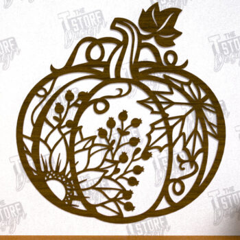 Intra απο ξύλο plywood 3mm-4mm πάχος τέχνης τοίχου φθινοπώρου | Φθινοπωρινή Δίασταση 40x40 cm INTRAFABR-103046653 - Image 11