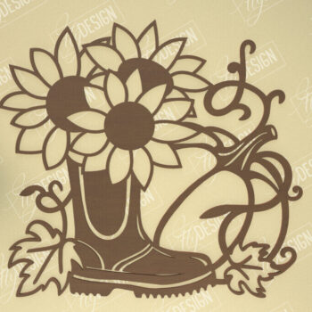 Intra απο ξύλο plywood 3mm-4mm πάχος Φθινοπωρινή Τέχνη τοίχου | Φθινοπωρινό σημάδι | Φθινοπωρινή ατμόσφαιρα Δίασταση 40x40 cm INTRAFABR-103521940 - Image 1