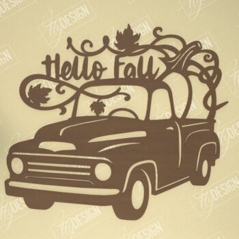 Intra απο ξύλο plywood 3mm-4mm πάχος Φθινοπωρινή Τέχνη τοίχου | Φθινοπωρινό σημάδι | Φθινοπωρινή ατμόσφαιρα Δίασταση 40x40 cm INTRAFABR-103521902 - Image 1