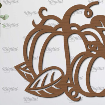 Intra απο ξύλο plywood 3mm-4mm πάχος Φθινοπωρινό Διακόσμηση Τοίχων Δέσμη κοπής με λέιζερ Δίασταση 30x20 cm INTRAFABR-101682504 - Image 6