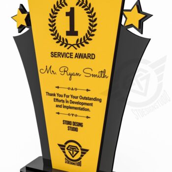 Intra απο ξύλο plywood 3mm-4mm πάχος Award Trophy κοπής με λέιζερ Δίασταση 9x1 cm INTRAFABR-119476530 - Image 2