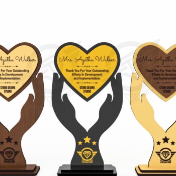 Intra απο ξύλο plywood 3mm-4mm πάχος Award Trophy κοπής με λέιζερ Δίασταση 15x15 cm INTRAFABR-119476525 - Image 5