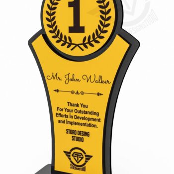 Intra απο ξύλο plywood 3mm-4mm πάχος Award Trophy κοπής με λέιζερ Δίασταση 15x15 cm INTRAFABR-119476536 - Image 2