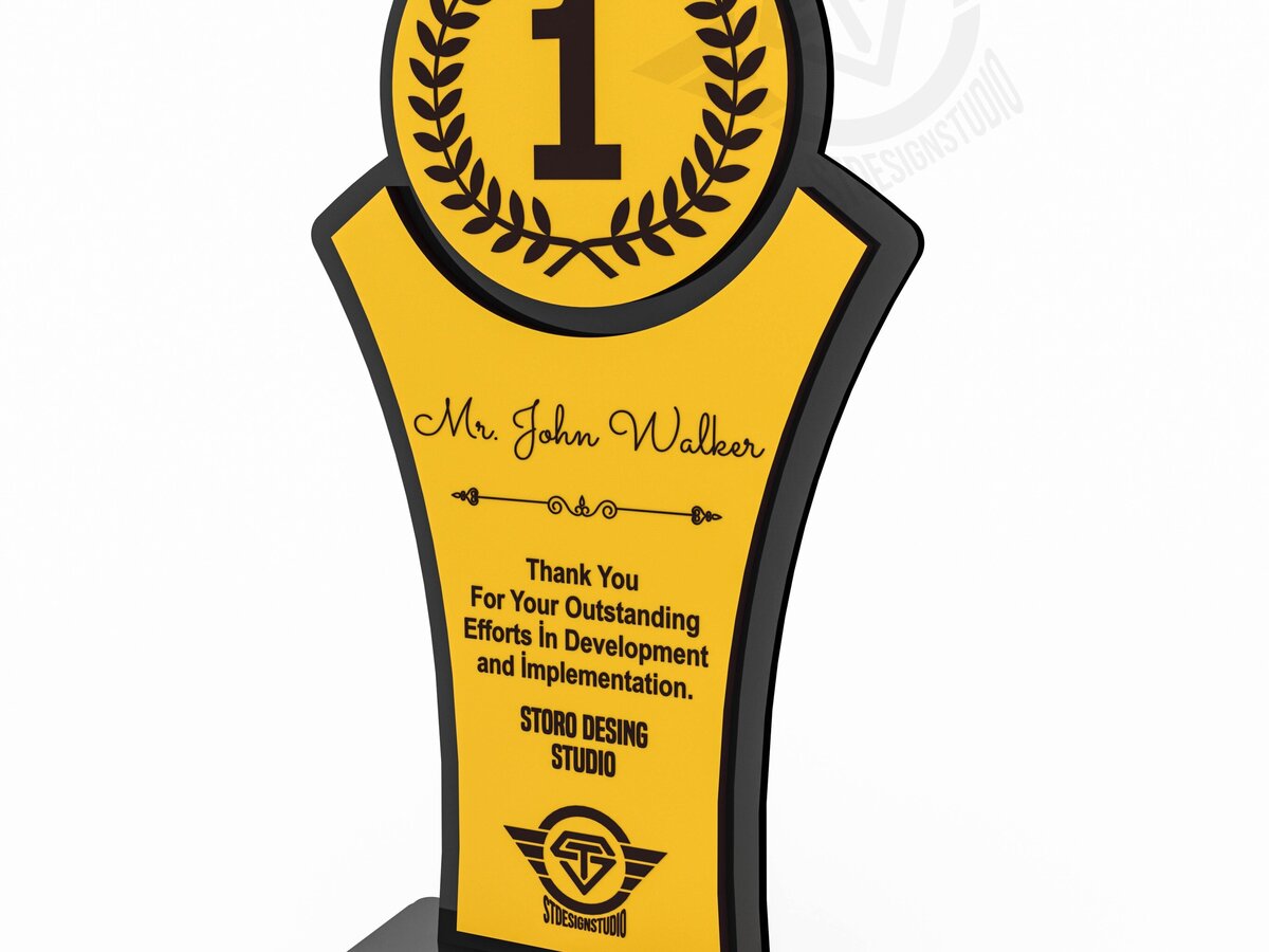 Intra απο ξύλο plywood 3mm-4mm πάχος Award Trophy κοπής με λέιζερ Δίασταση 15x15 cm INTRAFABR-119476536 - Image 2