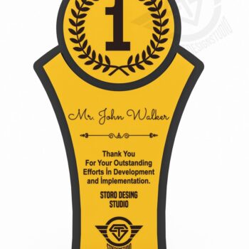 Intra απο ξύλο plywood 3mm-4mm πάχος Award Trophy κοπής με λέιζερ Δίασταση 15x15 cm INTRAFABR-119476536 - Image 3