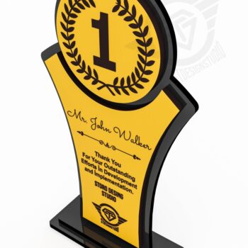 Intra απο ξύλο plywood 3mm-4mm πάχος Award Trophy κοπής με λέιζερ Δίασταση 15x15 cm INTRAFABR-119476536 - Image 4