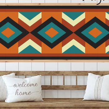 Intra απο ξύλο plywood 3mm-4mm πάχος κοπής με λέιζερ Aztec Barn Quilt Δίασταση 15x15 cm INTRAFABR-37056391 - Image 1