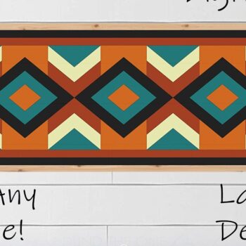 Intra απο ξύλο plywood 3mm-4mm πάχος κοπής με λέιζερ Aztec Barn Quilt Δίασταση 15x15 cm INTRAFABR-37056391 - Image 3