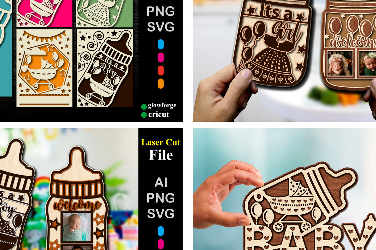 Intra απο ξύλο plywood 3mm-4mm πάχος Baby Ανακοίνωση Mega Δίασταση 15x15 cm INTRAFABR-69855660