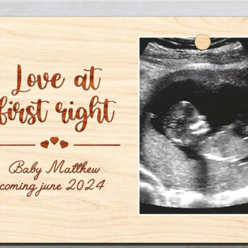 Intra απο ξύλο plywood 3mm-4mm πάχος Βρεφική Ανακοίνωση Ξύλινη πινακίδα Πλάκα Δίασταση 20x30 cm INTRAFABR-97024806 - Image 1