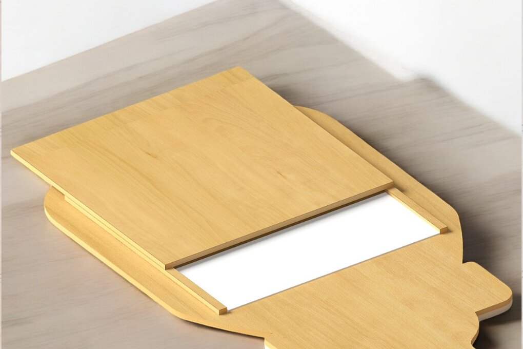 Intra απο ξύλο plywood 3mm-4mm πάχος Πλαίσιο μπιμπερό 246 Δίασταση 4x4 cm INTRAFABR-118634537