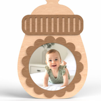 Intra απο ξύλο plywood 3mm-4mm πάχος Κορνίζα για μπιμπερό Δίασταση 20x30 cm INTRAFABR-117705974 - Image 1