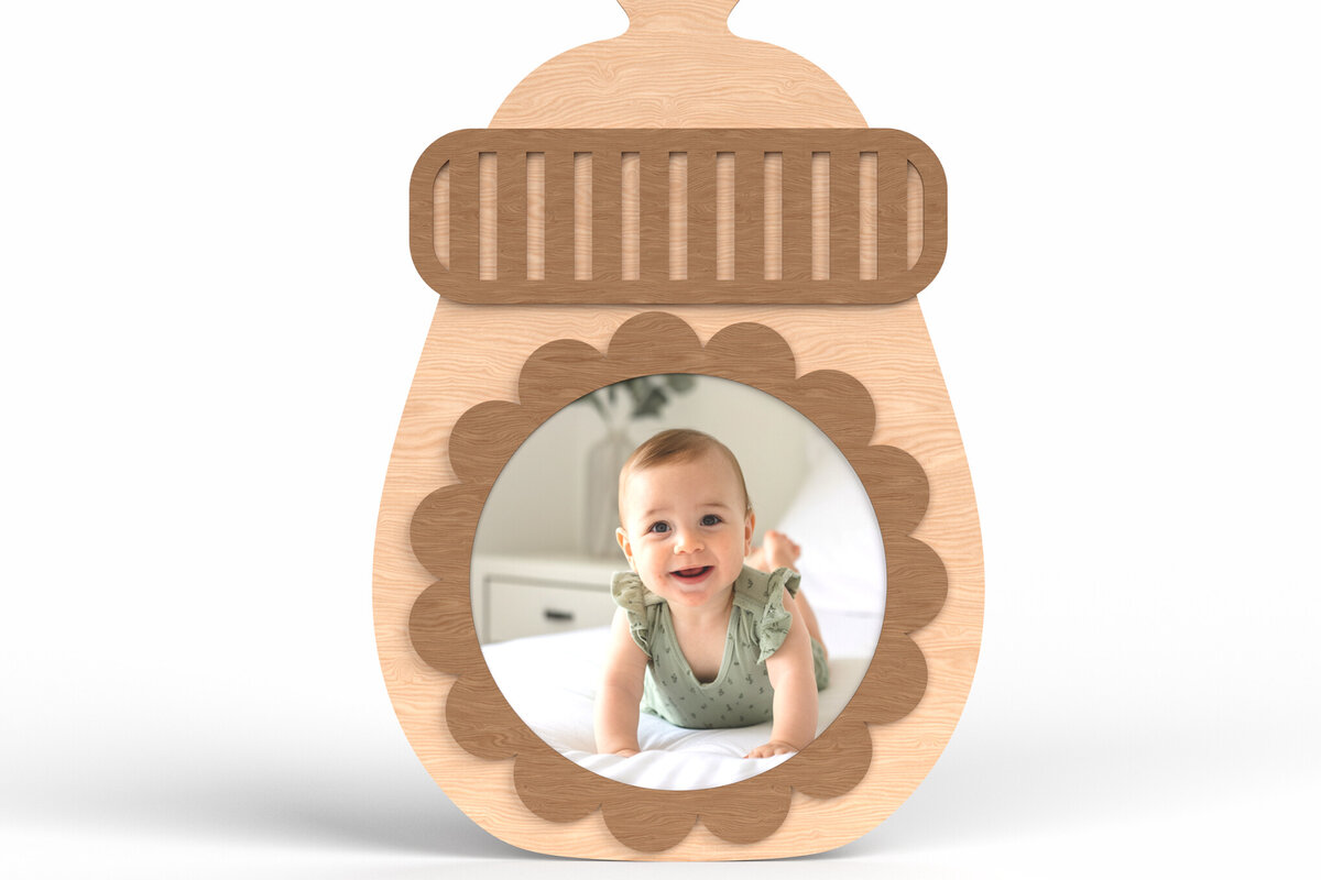 Intra απο ξύλο plywood 3mm-4mm πάχος Κορνίζα για μπιμπερό Δίασταση 20x30 cm INTRAFABR-117705974