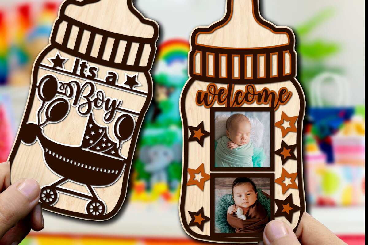 Intra απο ξύλο plywood 3mm-4mm πάχος Ανακοίνωση για αγοράκι με κορνίζα Δίασταση 20x30 cm INTRAFABR-69854599