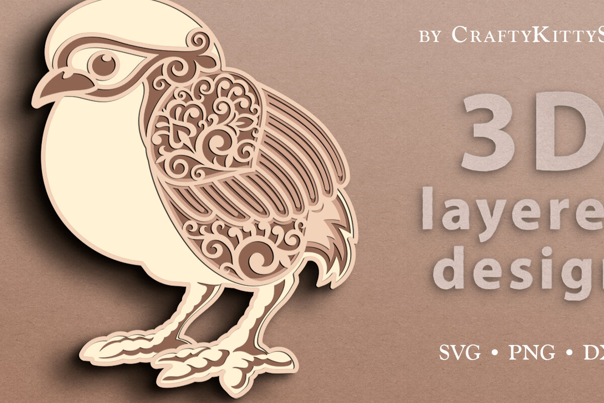 Intra απο ξύλο plywood 3mm-4mm πάχος κοπής με 3D Layered Baby Chicken Δίασταση 7x7 cm INTRAFABR-37303719