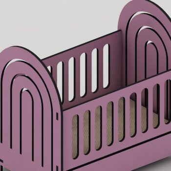 Intra απο ξύλο plywood 3mm-4mm πάχος Πρότυπα παιδικής κούνιας κοπής κούνιας Δίασταση 30x20 cm INTRAFABR-42382798 - Image 1