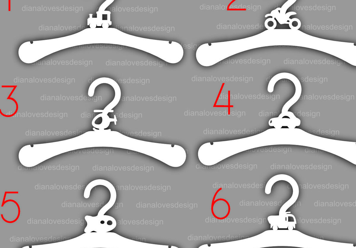 Intra απο ξύλο plywood 3mm-4mm πάχος Baby Hangers , Κρεμάστρα Δίασταση 5x5 cm INTRAFABR-61204096 - Image 4