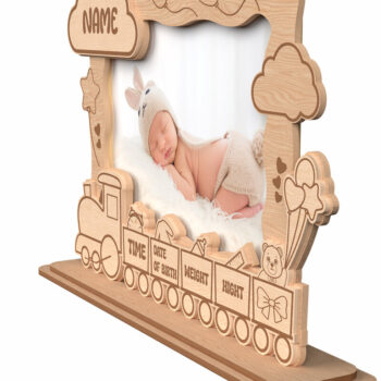 Intra απο ξύλο plywood 3mm-4mm πάχος κορνίζας για μωρό με μνήμη Δίασταση 20x30 cm INTRAFABR-116770802 - Image 9