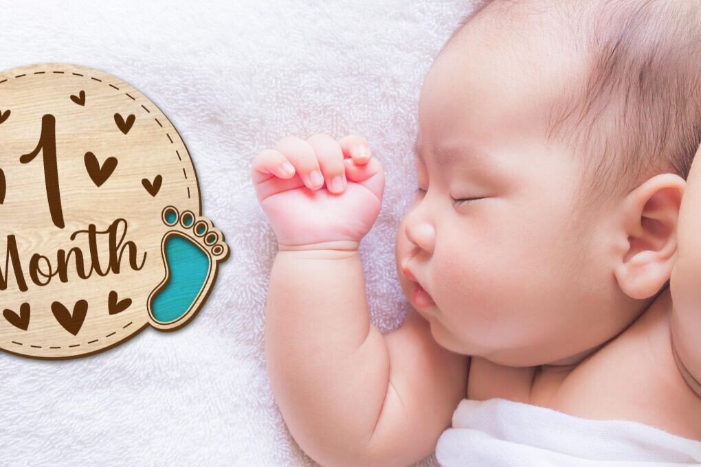 Intra απο ξύλο plywood 3mm-4mm πάχος Baby Milestone Cards Cut Δίασταση 30x20 cm INTRAFABR-97519317 - Image 11