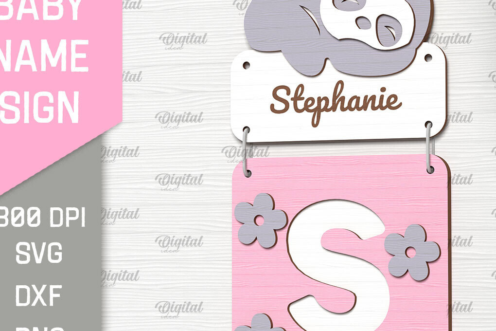 Intra απο ξύλο plywood 3mm-4mm πάχος Πινακίδα ονόματος μωρού . Επιστολή Σ Δίασταση 30x20 cm INTRAFABR-90967924