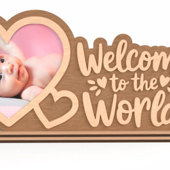 Intra απο ξύλο plywood 3mm-4mm πάχος κορνίζας μωρών Δίασταση 4x4 cm INTRAFABR-117706019 - Image 2