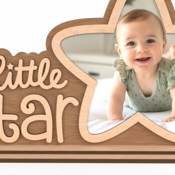 Intra απο ξύλο plywood 3mm-4mm πάχος κορνίζας μωρών Δίασταση 4x4 cm INTRAFABR-117706019 - Image 5