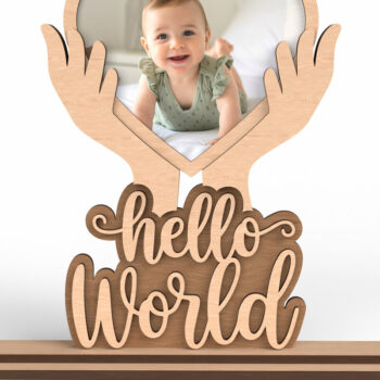 Intra απο ξύλο plywood 3mm-4mm πάχος κορνίζας μωρών Δίασταση 4x4 cm INTRAFABR-117706019 - Image 7