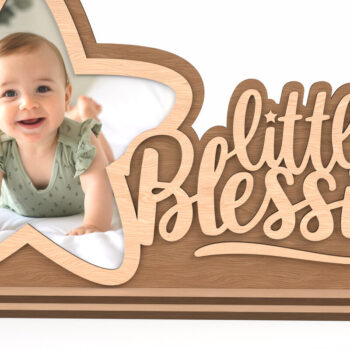 Intra απο ξύλο plywood 3mm-4mm πάχος κορνίζας μωρών Δίασταση 4x4 cm INTRAFABR-117706019 - Image 8