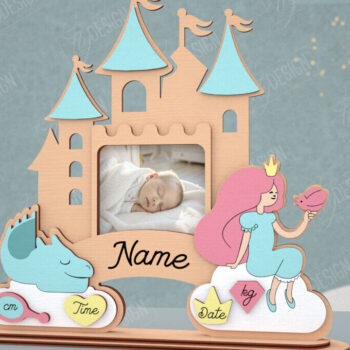 Intra απο ξύλο plywood 3mm-4mm πάχος κορνίζες μωρών | Διακόσμηση σπιτιού Δίασταση 20x30 cm INTRAFABR-115433772 - Image 8