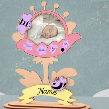 Intra απο ξύλο plywood 3mm-4mm πάχος κορνίζες μωρών | Διακόσμηση σπιτιού Δίασταση 20x30 cm INTRAFABR-115433772 - Image 9