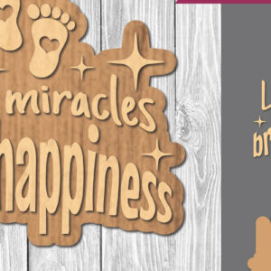 Intra απο ξύλο plywood 3mm-4mm πάχος Βρεφικά αποσπάσματα Διακόσμηση κοπής με λέιζερ 21 Δίασταση 15x15 cm INTRAFABR-106887656