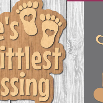 Intra απο ξύλο plywood 3mm-4mm πάχος Βρεφικά αποσπάσματα Διακόσμηση κοπής με λέιζερ 6 Δίασταση 15x15 cm INTRAFABR-106886885 - Image 1