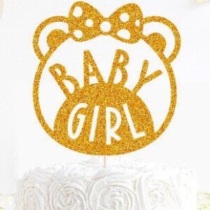 Intra απο ξύλο plywood 3mm-4mm πάχος Baby Shower Girl Cake Topper Δίασταση 30x20 cm INTRAFABR-43496583