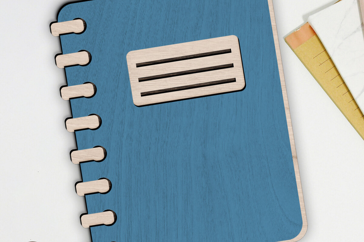 Intra απο ξύλο plywood 3mm-4mm πάχος Πρότυπο κοπής με λέιζερ πίσω στο σχολείο Δίασταση 30x20 cm INTRAFABR-97478698