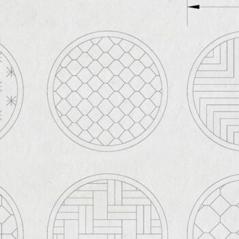 Intra απο ξύλο plywood 3mm-4mm πάχος Μοτίβα φόντου για πλαίσιο και πιάτα Δίασταση 30x20 cm INTRAFABR-39276364 - Image 2