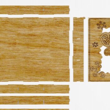 Intra απο ξύλο plywood 3mm-4mm πάχος Bad Santa Ornaments Δίασταση 0x0 cm INTRAFABR-113817170 - Image 7