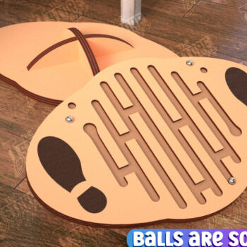 Intra απο ξύλο plywood 3mm-4mm πάχος σχεδίασης Balance Board Cut  Δίασταση 15x15 cm INTRAFABR-99494482 - Image 4