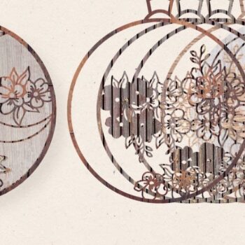 Intra απο ξύλο plywood 3mm-4mm πάχος ΜΠΑΛΑ Καλά Χριστούγεννα, Γενέθλια, Γάμος Δίασταση 4000x4000 cm INTRAFABR-36155724 - Image 1