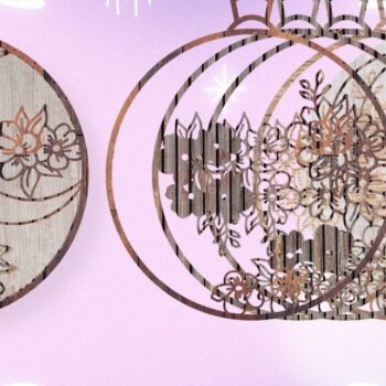 Intra απο ξύλο plywood 3mm-4mm πάχος ΜΠΑΛΑ Καλά Χριστούγεννα, Γενέθλια, Γάμος Δίασταση 4000x4000 cm INTRAFABR-36155724 - Image 3