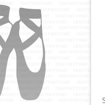 Intra απο ξύλο plywood 3mm-4mm πάχος Παπούτσια Ballerina , Ballet Pointe Shoes Δίασταση 7x7 cm INTRAFABR-115240225 - Image 2