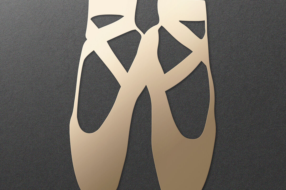 Intra απο ξύλο plywood 3mm-4mm πάχος Παπούτσια Ballerina , Ballet Pointe Shoes Δίασταση 7x7 cm INTRAFABR-115240225 - Image 3