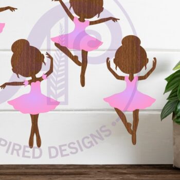 Intra απο ξύλο plywood 3mm-4mm πάχος Μπαλαρίνα Σιλουέτα δύο στρώσεων Δίασταση 30x20 cm INTRAFABR-94194480 - Image 1