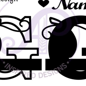 Intra απο ξύλο plywood 3mm-4mm πάχος Μονόγραμμα με κεφαλαίο παπούτσι μπαλέτου Επιστολή G Δίασταση 9x9 cm INTRAFABR-91015221 - Image 3